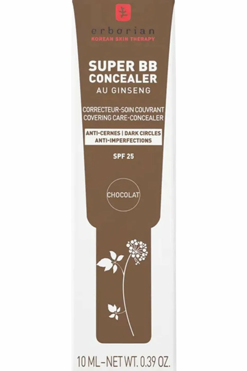 Online Erborian Anticernes Super BB concealer SPF25 teinte Chocolat