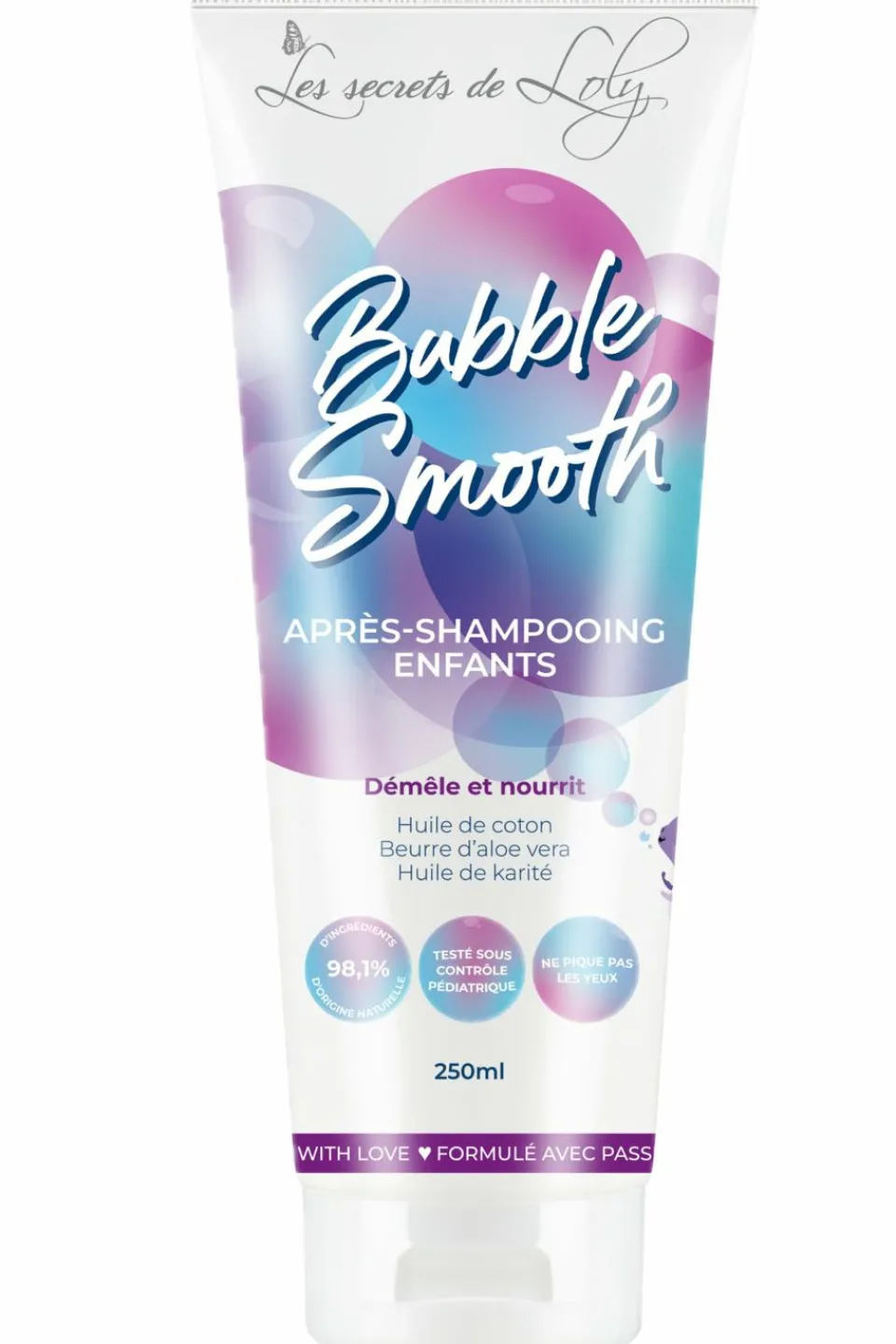 Hot Les Secrets de Loly Après-shampoing enfant Bubble Smooth