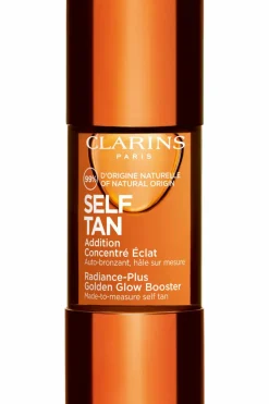 Discount Clarins Auto-bronzant visage Addition Concentré Eclat