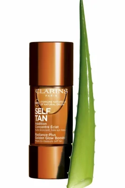 Discount Clarins Auto-bronzant visage Addition Concentré Eclat