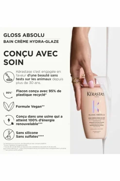 Hot Kérastase Bain crème hydra-illuminant pour cheveux épais sujets aux frisottis Gloss Absolu