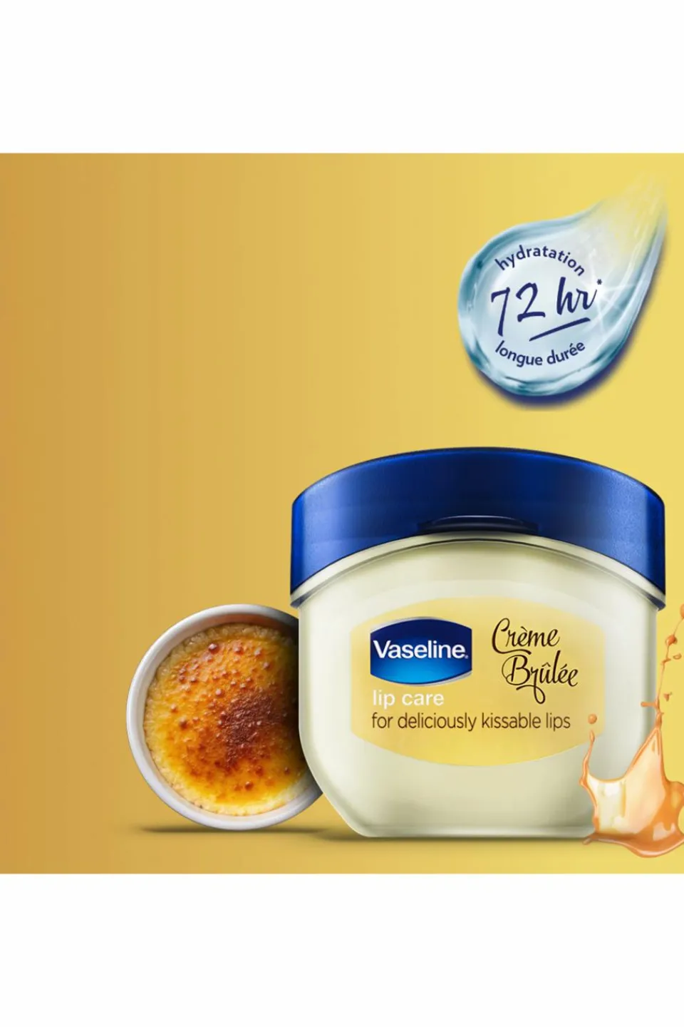 Online Vaseline Baume à lèvres Crème Brulée