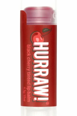 Sale Hurraw! Baume à lèvres naturel teinté Cerise Noire