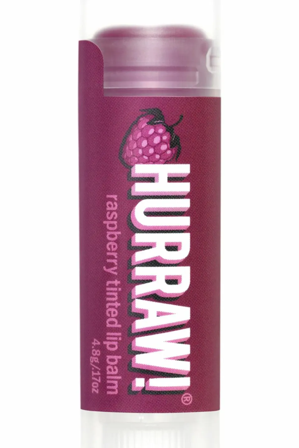 Hurraw! Baume à lèvres naturel teinté Framboise