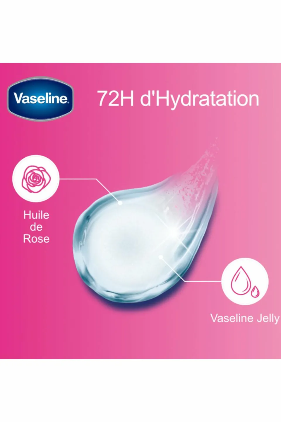 Sale Vaseline Baume à lèvres Rosy Lips