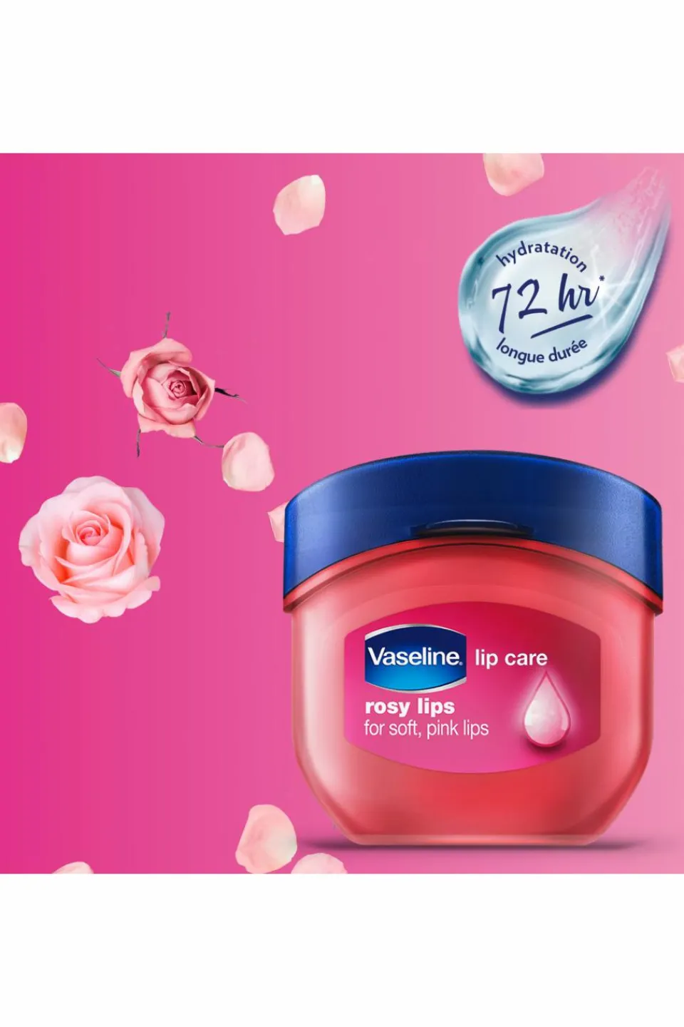 Sale Vaseline Baume à lèvres Rosy Lips