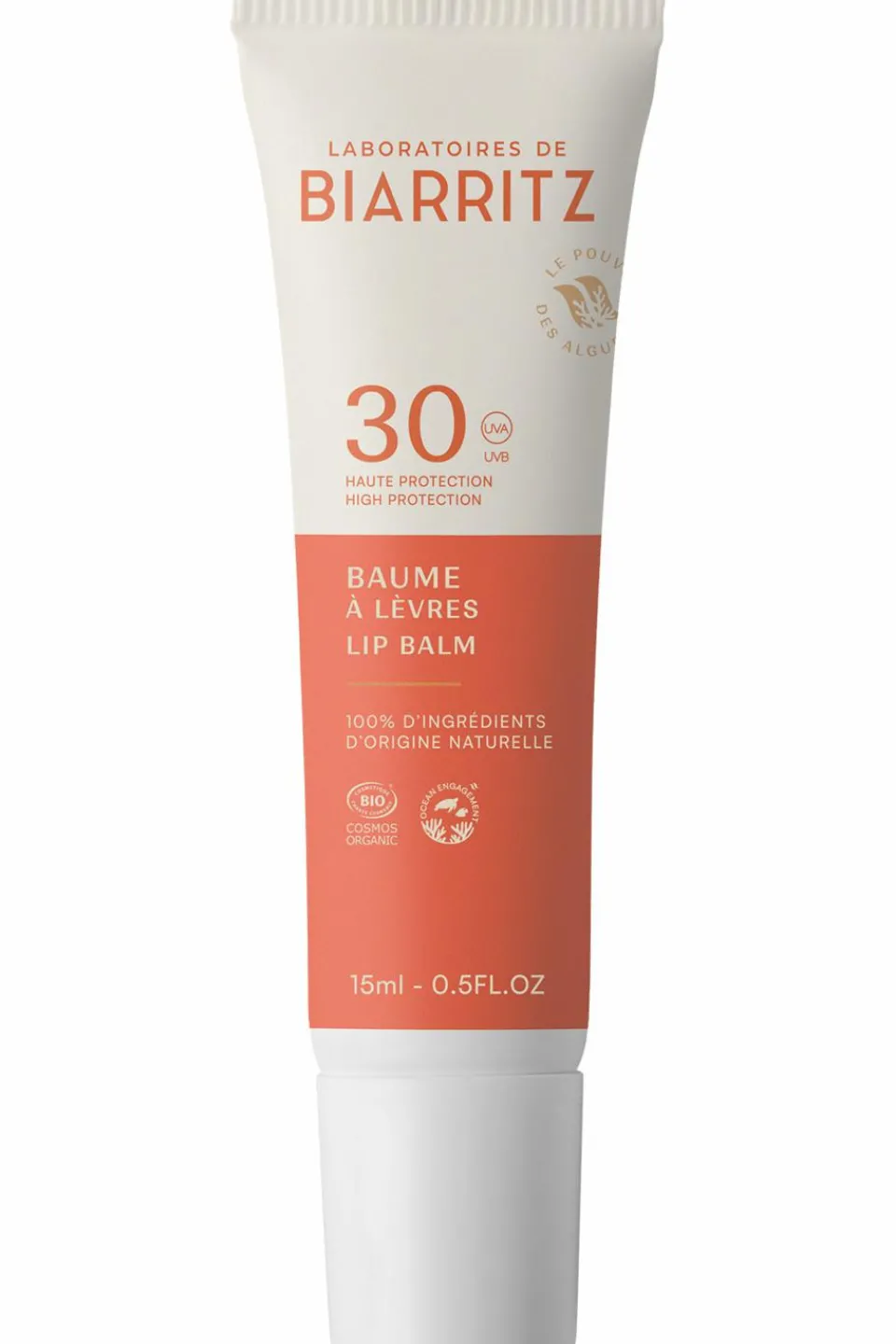 New LABORATOIRES DE BIARRITZ Baume à lèvres SPF30