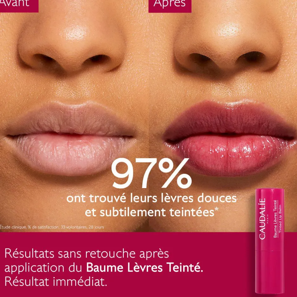 New Caudalie Baume lèvres teinté