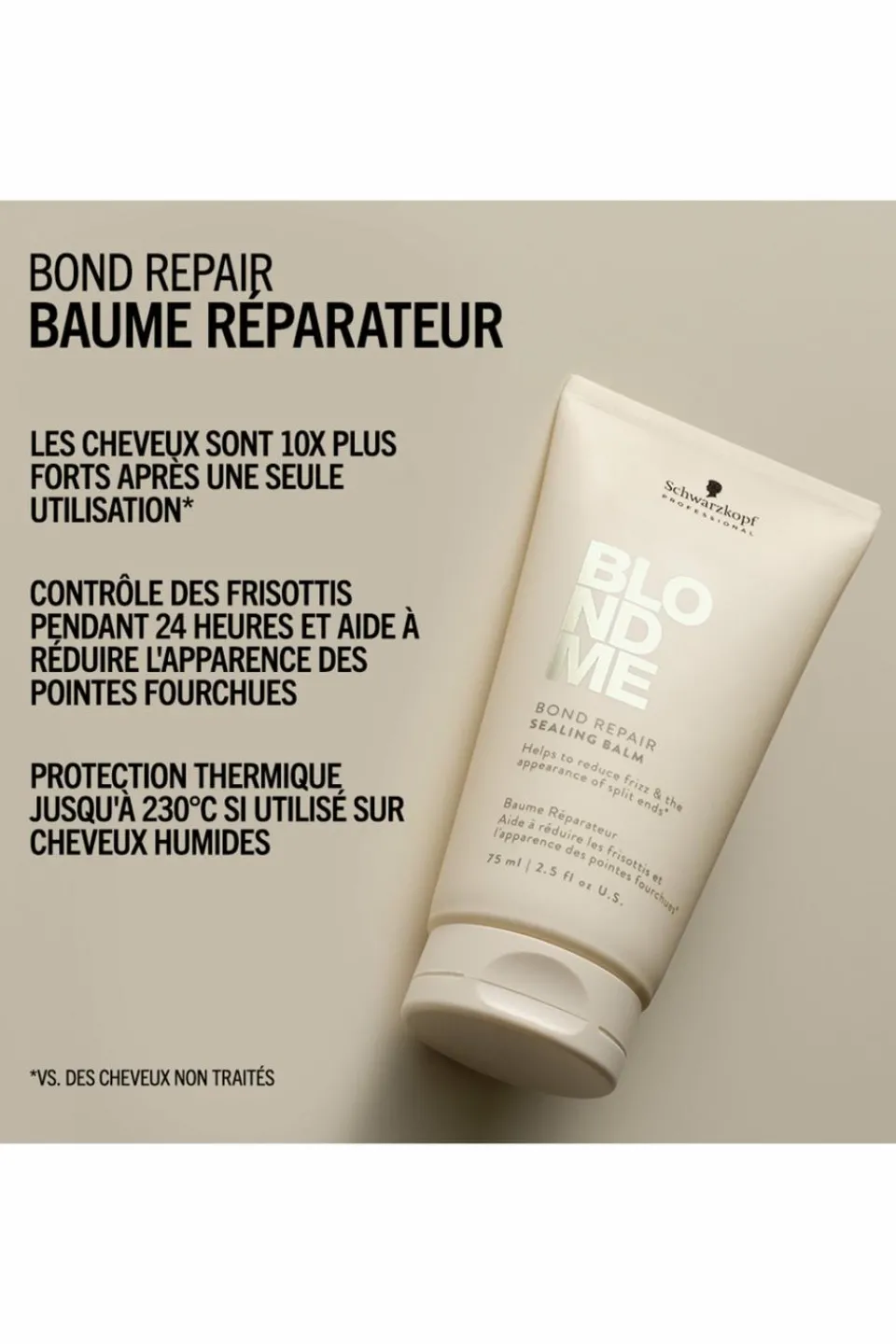 Clearance Schwarzkopf Professional Baume réparateur BlondMe