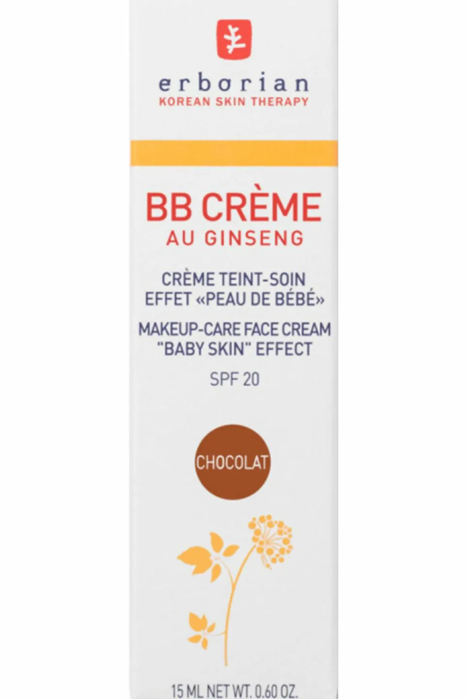 Online Erborian BB Crème au Ginseng SFP20 Chocolat