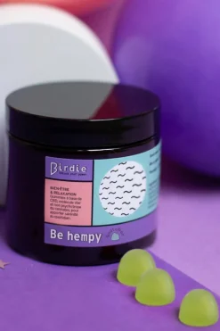 Best Birdie Bonbons gummies anti-stress au CBD Be Hempy