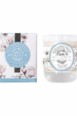 Clearance Durance Bougie naturelle parfumée Coton Musc