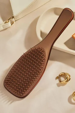 Hot Tangle Teezer Brosse à cheveux chrome chocolate bronze