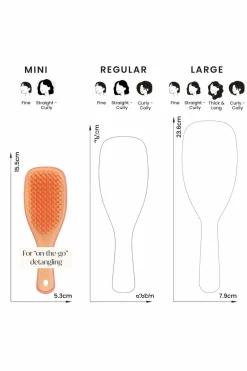 Hot Tangle Teezer Brosse à cheveux mini runway pink