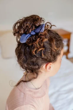 Bachca Chouchou nœud en gaze de coton