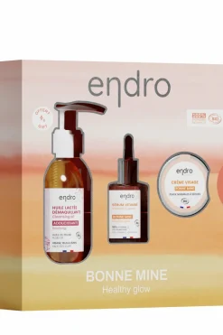 Endro Coffret bonne mine avec huile démaquillante offerte