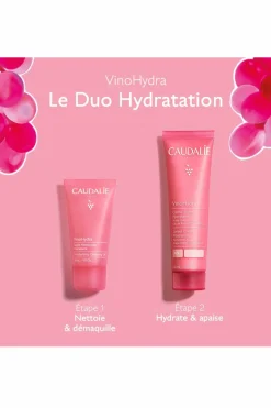 Best Caudalie Coffret crème sorbet vinohydra & gelée nettoyante offerte