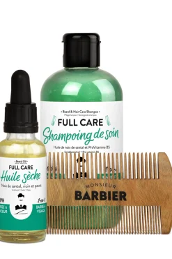 Discount Monsieur Barbier Coffret de soin barbe et cheveux Full Care