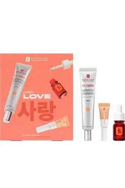 Discount Erborian Coffret le meilleur d’ Skin therapy, CC crème & super BB concealer doré