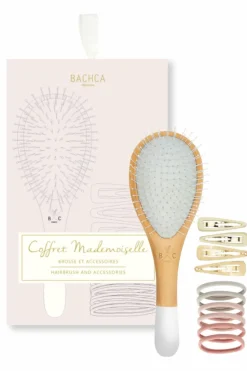 Best Bachca Coffret Mademoiselle brosse nylon, barettes & élastiques