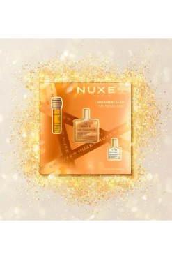 Sale Nuxe Coffret Noël L’Infiniment Glow avec Huile Prodigieuse Or 50ml et un soin offert