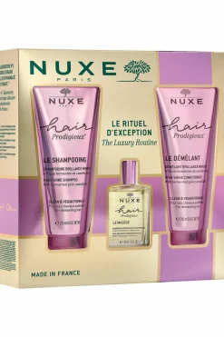 Nuxe Coffret Noël nutrition cheveux Hair avec shampoing & démélant Brillance Miroir 200ml