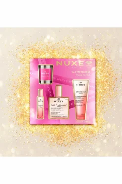 Sale Nuxe Coffret Noël parfum Le Prodigieux Floral avec l’huile prodigieuse 100ml avec une bougie offerte