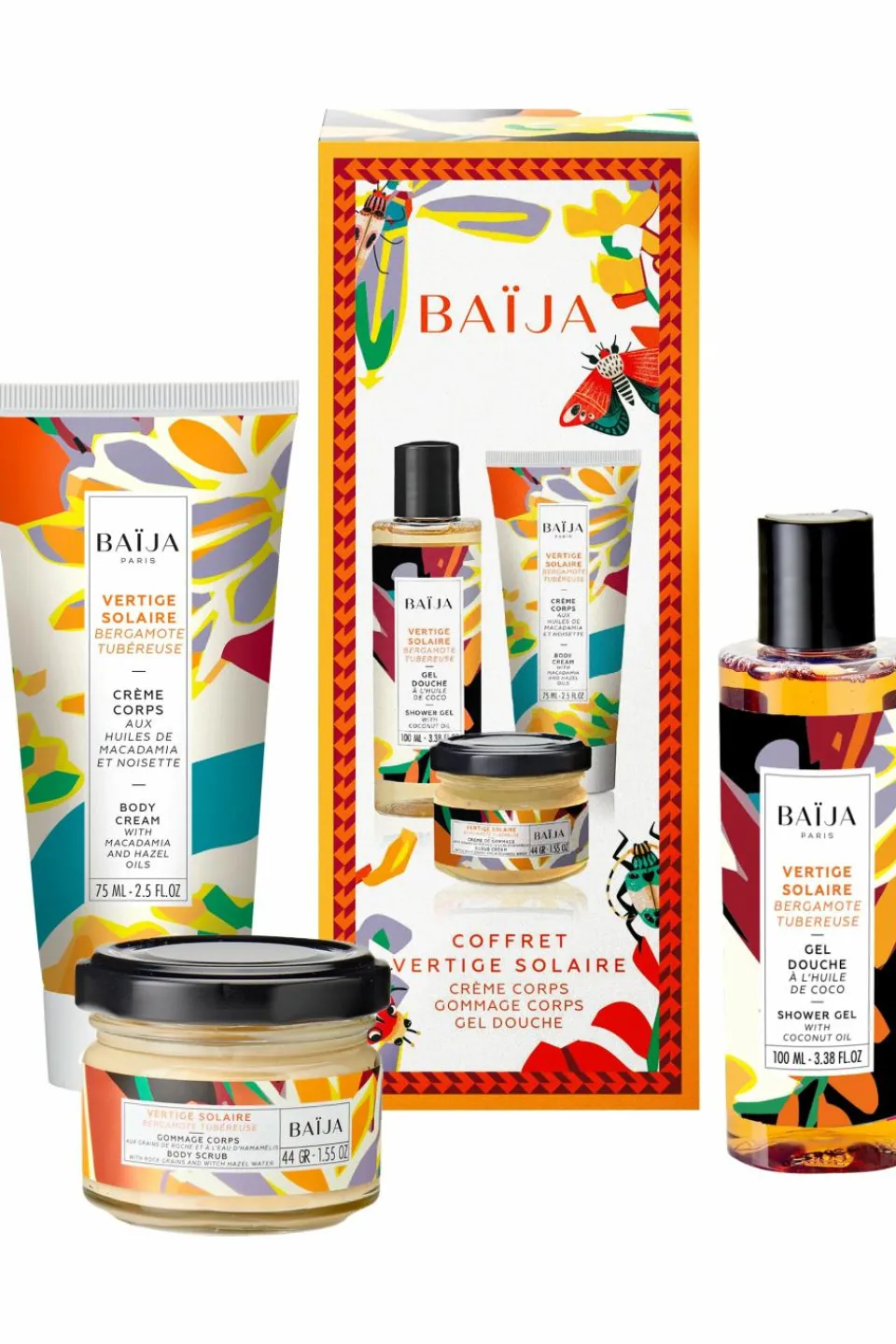 Outlet Baïja Coffret soin du corps Vertige Solaire