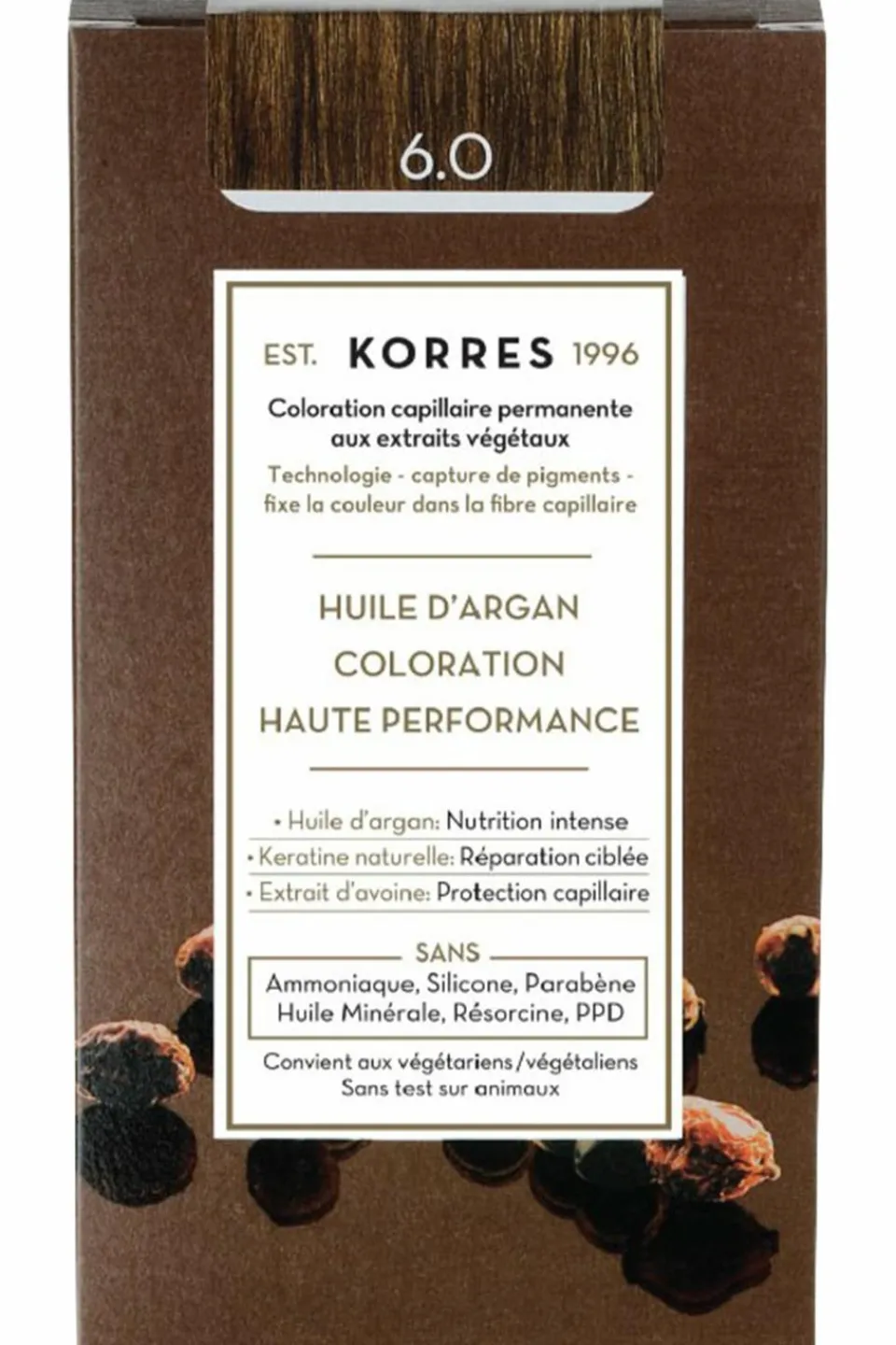 Best Korres Coloration permanente huile d’argan