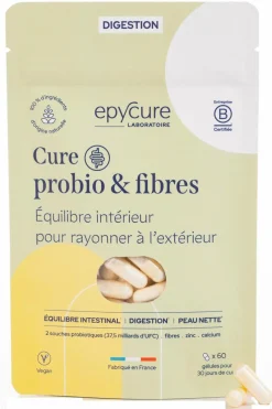 Best Epycure Complément alimentaire cure probio et fibres