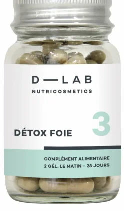 Best D-LAB Nutricosmetics Complément alimentaire Détox Foie