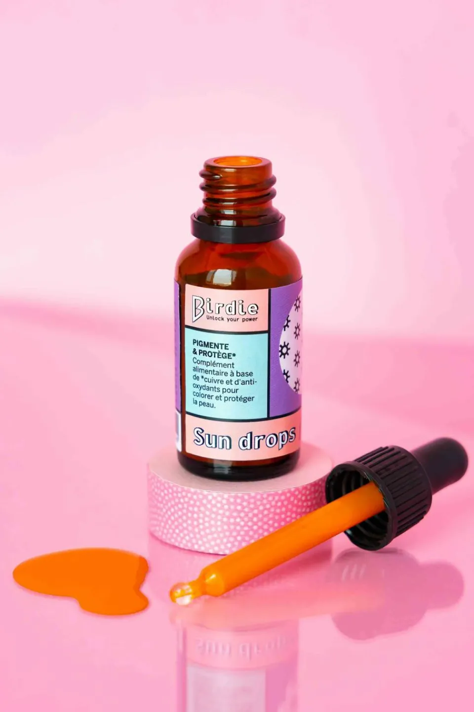 Online Birdie Complément alimentaire élixir Sun Drops