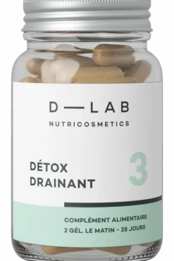 Online D-LAB Nutricosmetics Complément alimentaire minceur Détox Drainant