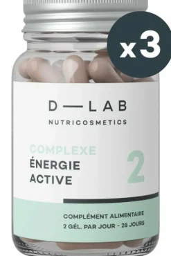 New D-LAB Nutricosmetics Complément alimentaire tonus & minceur Complexe Énergie Active