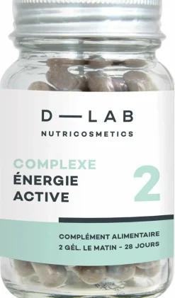 New D-LAB Nutricosmetics Complément alimentaire tonus & minceur Complexe Énergie Active