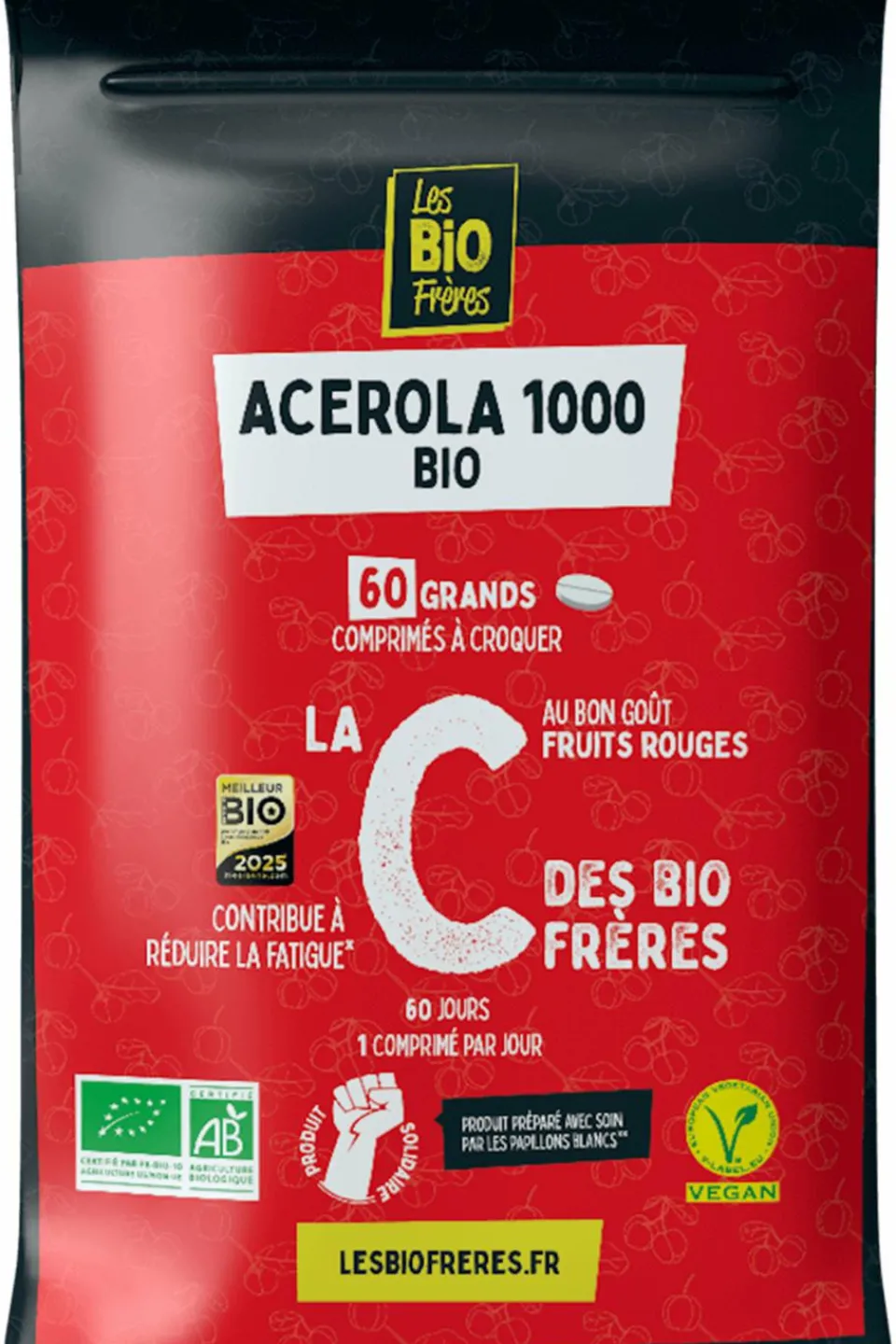 Outlet Les Bio Freres Complément alimentaire vitamine C fruits rouges