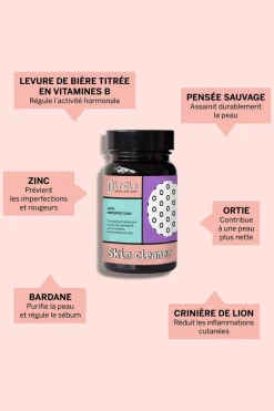 Online Birdie Compléments alimentaires anti-imperfections Skin cleaner