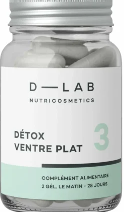 Hot D-LAB Nutricosmetics Compléments alimentaires Détox Ventre Plat