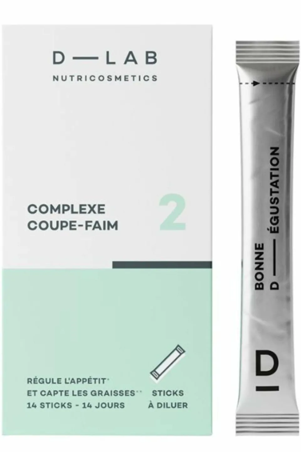 Clearance D-LAB Nutricosmetics Compléments alimentaires en stick coupe-faim