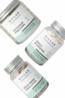 D-LAB Nutricosmetics Compléments alimentaires Programme Masse-Capillaire