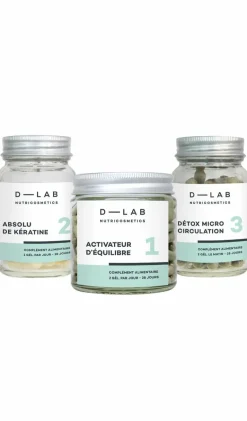 D-LAB Nutricosmetics Compléments alimentaires Programme Masse-Capillaire