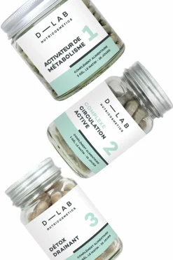 Sale D-LAB Nutricosmetics Compléments alimentaires Programme Action-Capitons