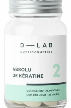 Online D-LAB Nutricosmetics Compléments alimentaires pour les cheveux Absolu de Kératine