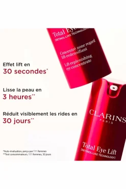 Outlet Clarins Contour des yeux anti-âge Total Eye Lift rechargeable