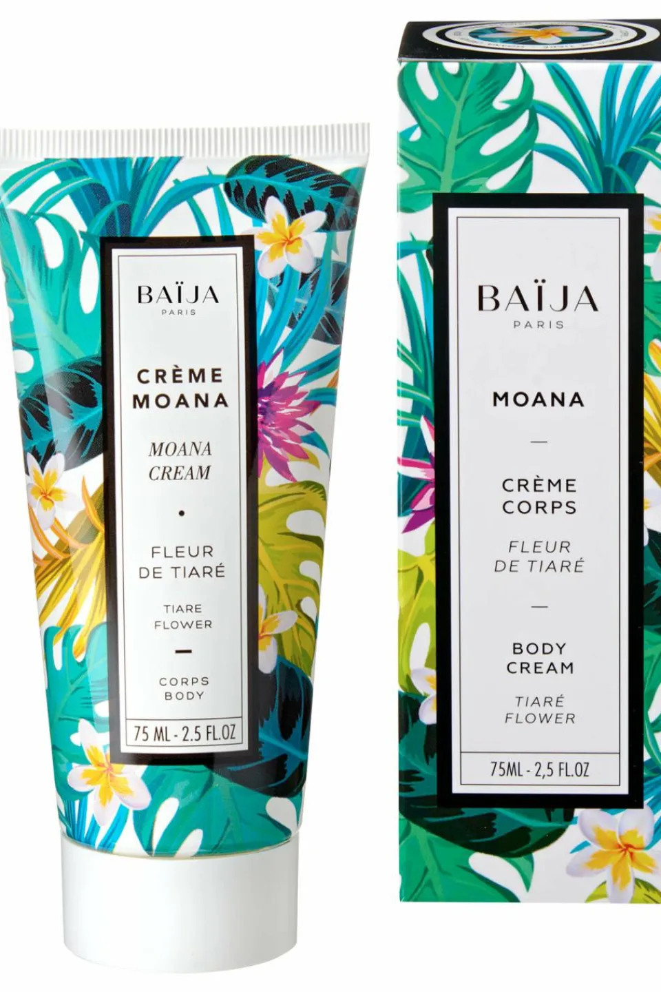 Outlet Baïja Crème corps à la fleur de tiaré Moana
