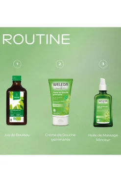Online Weleda Crème de douche gommante au bouleau