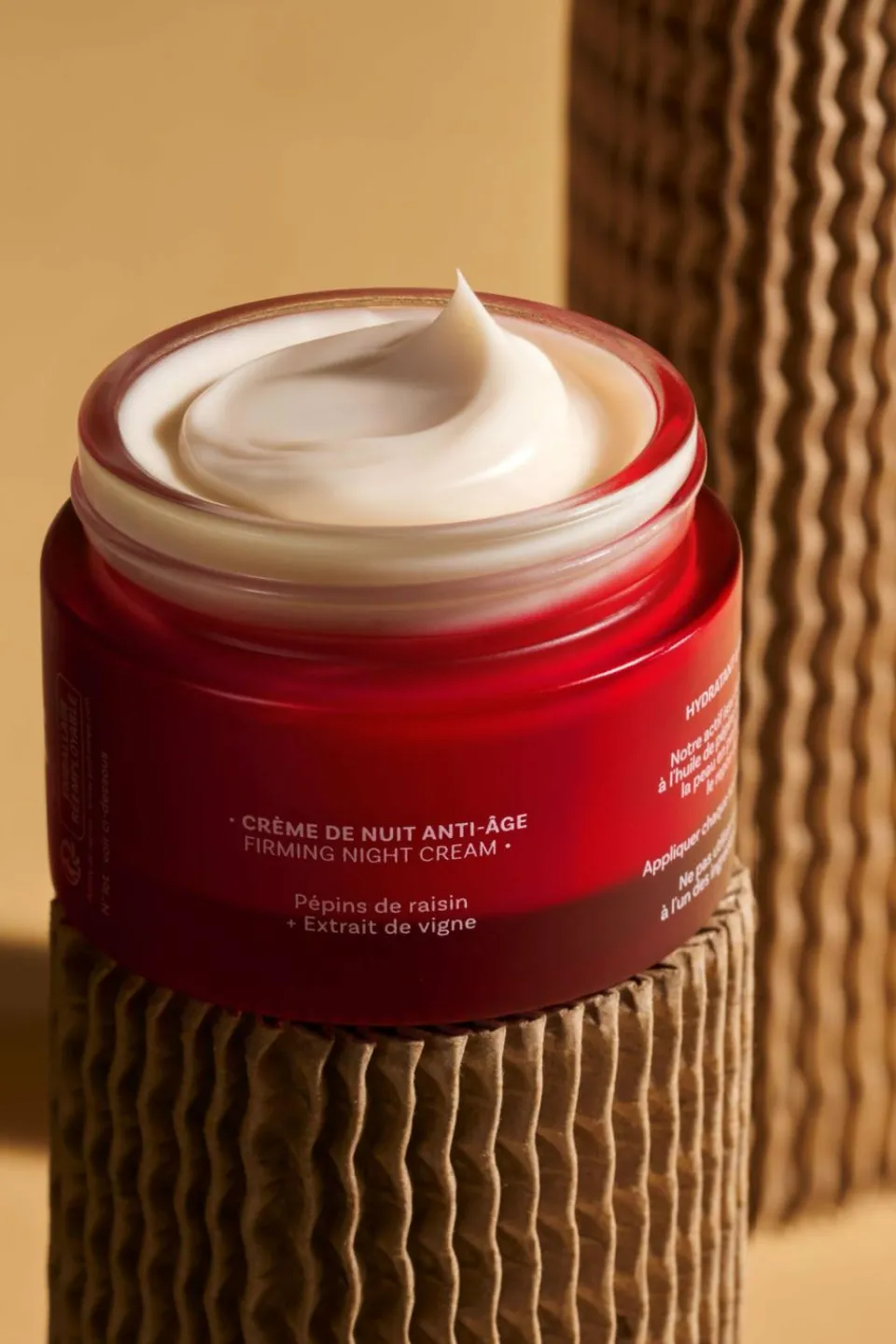 Hot Andromée Crème de nuit anti-âge au raisin et extrait de vigne