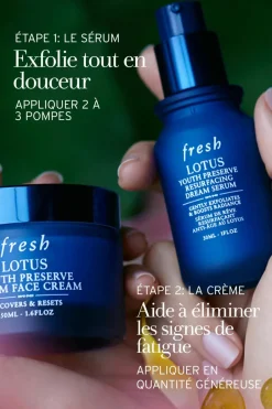 Clearance Fresh Crème de nuit au lotus et à la vitamine E