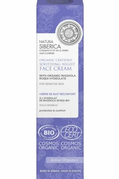 Best Natura Siberica Crème de nuit Bio réconfort à la Rhodiola Rosea