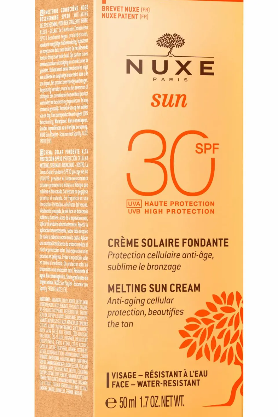 New Nuxe Crème délicieuse visage haute protection SPF30 Sun